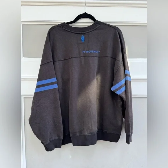 NWT FP Movement All Star Buti Logo  Pullover - Picture 5 of 5